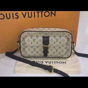 Authentic Louis Vuitton mini Lin olive Juliette